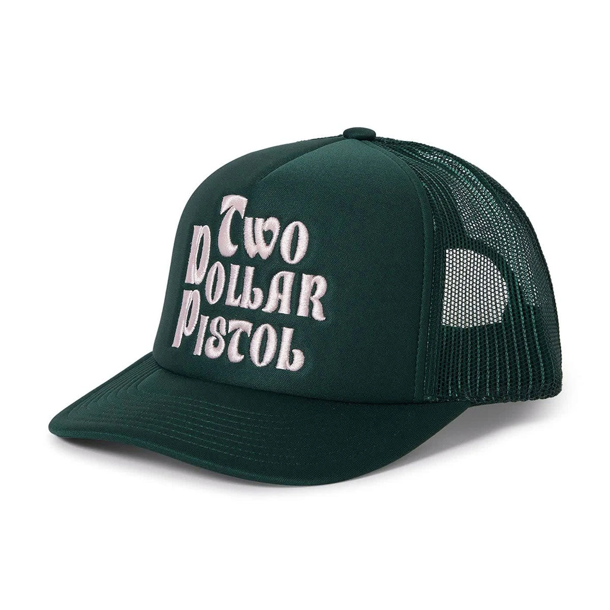 Brixton Womens Two Dollar Pistol Hp Trucker Hat - Pine Needle/Pine Needle 3 Brixton Womens Two Dollar Pistol Hp Trucker Hat - Pine Needle/Pine Needle