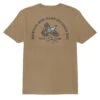 Brixton Game Tailored T-Shirt - Khaki 1 Brixton Game Tailored T-Shirt - Khaki -DADDIES Skate Gear 888588963692 1