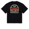 Brixton Drayton Heavyweight Relaxed T-Shirt - Black Classic Wash