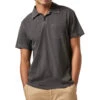 Brixton Vintage Wash Polo Shirt - Washed Black