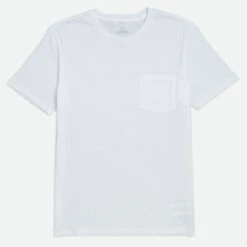 Brixton Premium Cotton Pocket T-Shirt - White