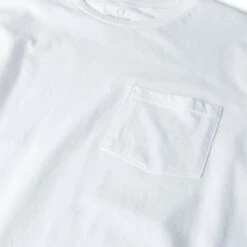 Brixton Premium Cotton Pocket T-Shirt - White -DADDIES Skate Gear 888588967140 3