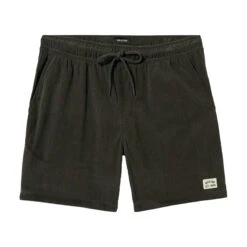 Brixton Everyday Corduroy Shorts - Washed Black