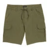 Brixton Shyft Stretch Cargo Shorts - Ivy Green -DADDIES Skate Gear 888588968864 1