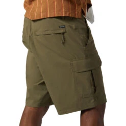 Brixton Shyft Stretch Cargo Shorts - Ivy Green -DADDIES Skate Gear 888588968864 3