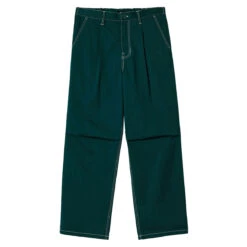 Brixton Baggy Skate Pants - Deep Emerald -DADDIES Skate Gear 888588969021 5