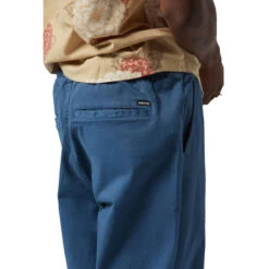 Brixton Broadway Vw Ewaist Rlx Pants - Washed Denim Blue 9 Brixton Broadway Vw Ewaist Rlx Pants - Washed Denim Blue -DADDIES Skate Gear 888588969083 3