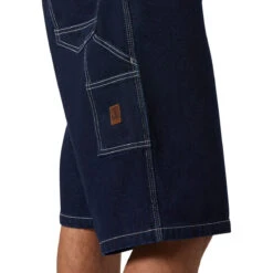 Brixton Builders Carpenter Baggy Shorts - Rinse Denim -DADDIES Skate Gear 888588969991 3