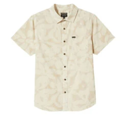 Brixton Charter Print Shirt - Beige/White Cap Floral