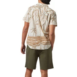 Brixton Charter Print Shirt - Whitecap Scenic Trip -DADDIES Skate Gear 888588972731 3