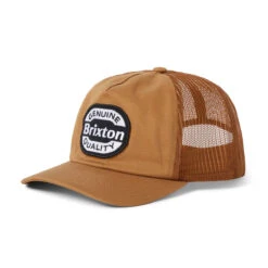 Brixton Keaton Mp Trucker Hat - Washed Copper/Washed Copper