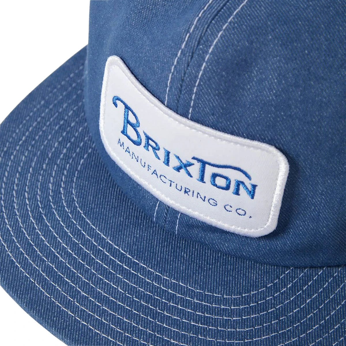 Brixton Grade Hp Snapback Hat - Denim 5 Brixton Grade Hp Snapback Hat - Denim - Image 3