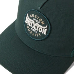 Brixton Gibson C Np Mp Trucker Hat - Deep Forest/Deep Forest 8 Brixton Gibson C Np Mp Trucker Hat - Deep Forest/Deep Forest -DADDIES Skate Gear 888588974971 3