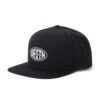 Brixton Largo Mp Snapback Hat - Black -DADDIES Skate Gear 888588974995 1