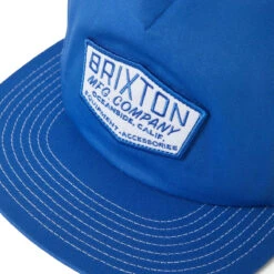 Brixton Coleson Hp Trucker Hat - Royal/Royal -DADDIES Skate Gear 888588975046 3
