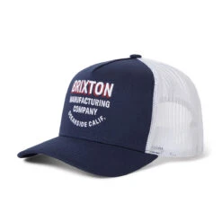 Brixton Redoubt C Np Mp Trucker Hat - Navy/White/White
