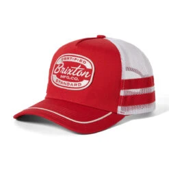 Brixton Copley Np Hp Trucker Hat - Red/White