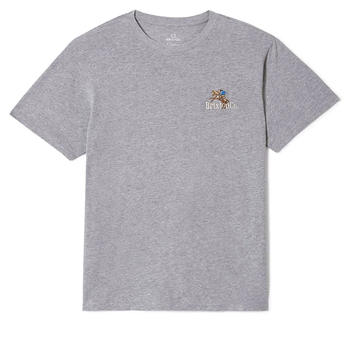 Brixton Inwood T-Shirt - Heather Grey 3 Brixton Inwood T-Shirt - Heather Grey