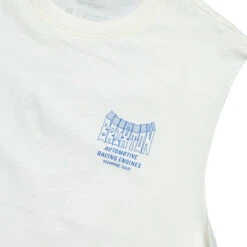 Brixton Horsepower Muscle Tank Top - Off White -DADDIES Skate Gear 888588978580 3