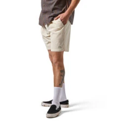 Brixton Everyday Corduroy Shorts - Whitecap 9 Brixton Everyday Corduroy Shorts - Whitecap -DADDIES Skate Gear 888588979235 4