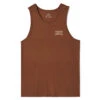 Brixton Woodburn Tank Top - Pinecone Brown/Hazelnut 1 Brixton Woodburn Tank Top - Pinecone Brown/Hazelnut -DADDIES Skate Gear 888588981245 1