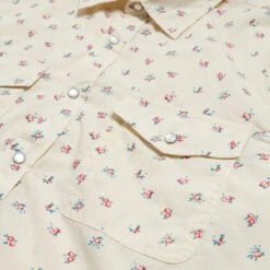 Brixton Wayne Long Sleeve Shirt - Whitecap -DADDIES Skate Gear 888588986318 3