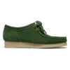 Clarks Wallabee 2604 Shoes - Green Suede -DADDIES Skate Gear 889004485903 1