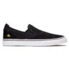 Emerica Wino G6 Slip-On Shoes - Black/White/Gold