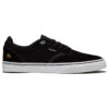 Emerica Dickson Shoes - Black/White/Gold -DADDIES Skate Gear 889262922516 1