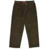 Chocolate Cord Pants - Olive -DADDIES Skate Gear 889846305452 1