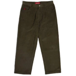 Chocolate Cord Pants - Olive