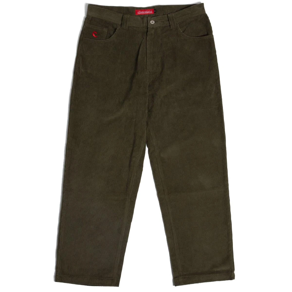 Chocolate Cord Pants - Olive 3 Chocolate Cord Pants - Olive