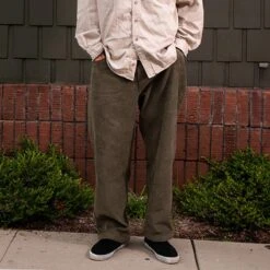Chocolate Cord Pants - Olive 11 Chocolate Cord Pants - Olive -DADDIES Skate Gear 889846305452 5