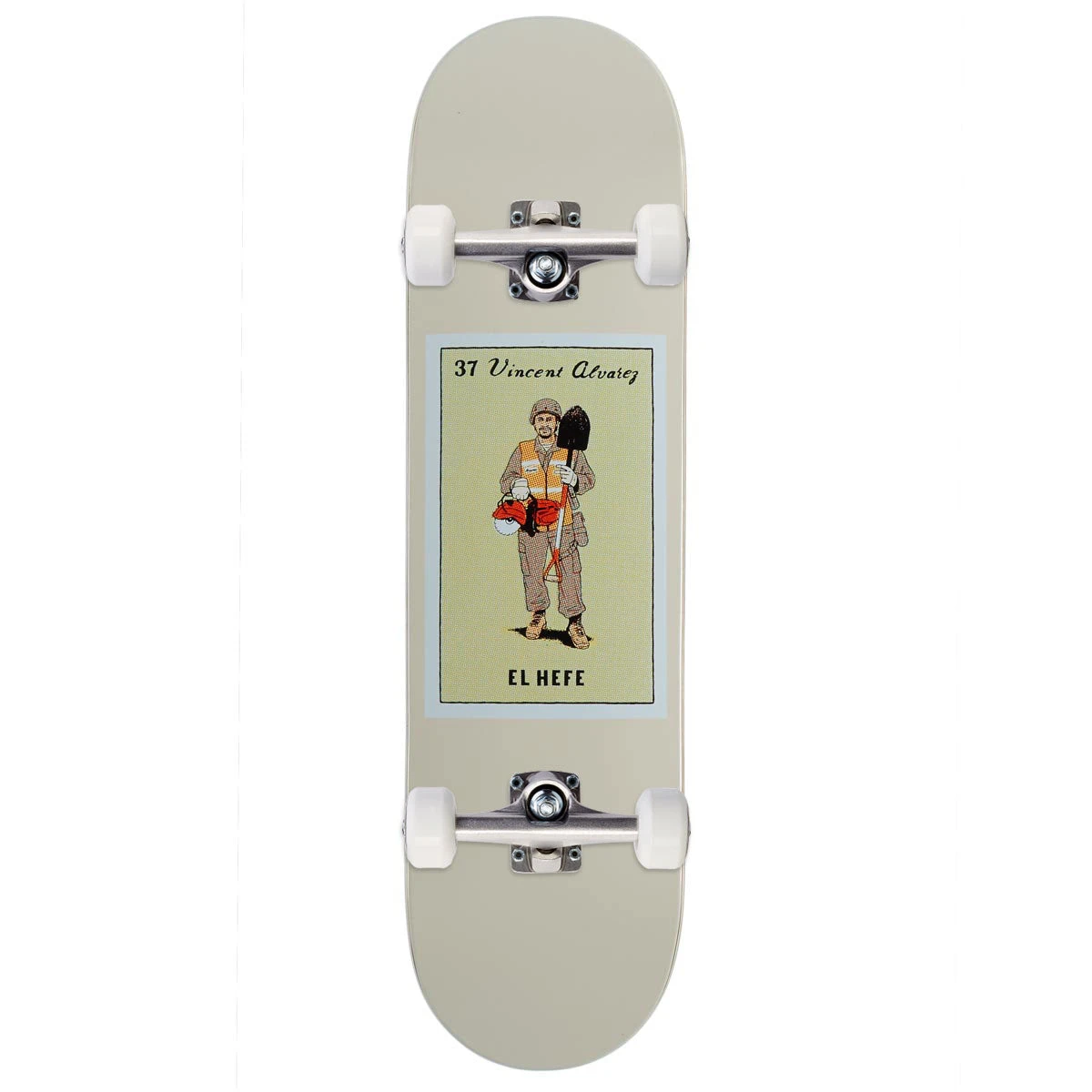 Chocolate Loteria Cards Alvarez Skateboard Complete - 8.25" 3 Chocolate Loteria Cards Alvarez Skateboard Complete - 8.25"