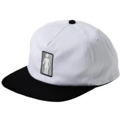 Girl OG Black White 5 Panel Hat - Black/White
