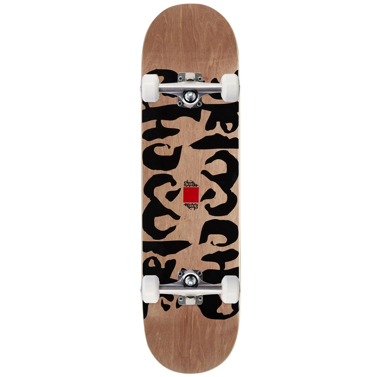 Chocolate Roberts Ink Blot Twin Tip Skateboard Complete - 8.00" 3 Chocolate Roberts Ink Blot Twin Tip Skateboard Complete - 8.00"