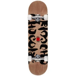 Chocolate Roberts Ink Blot Twin Tip Skateboard Complete - 8.25"
