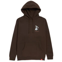 Chocolate Kiss Pullover Hoodie - Brown