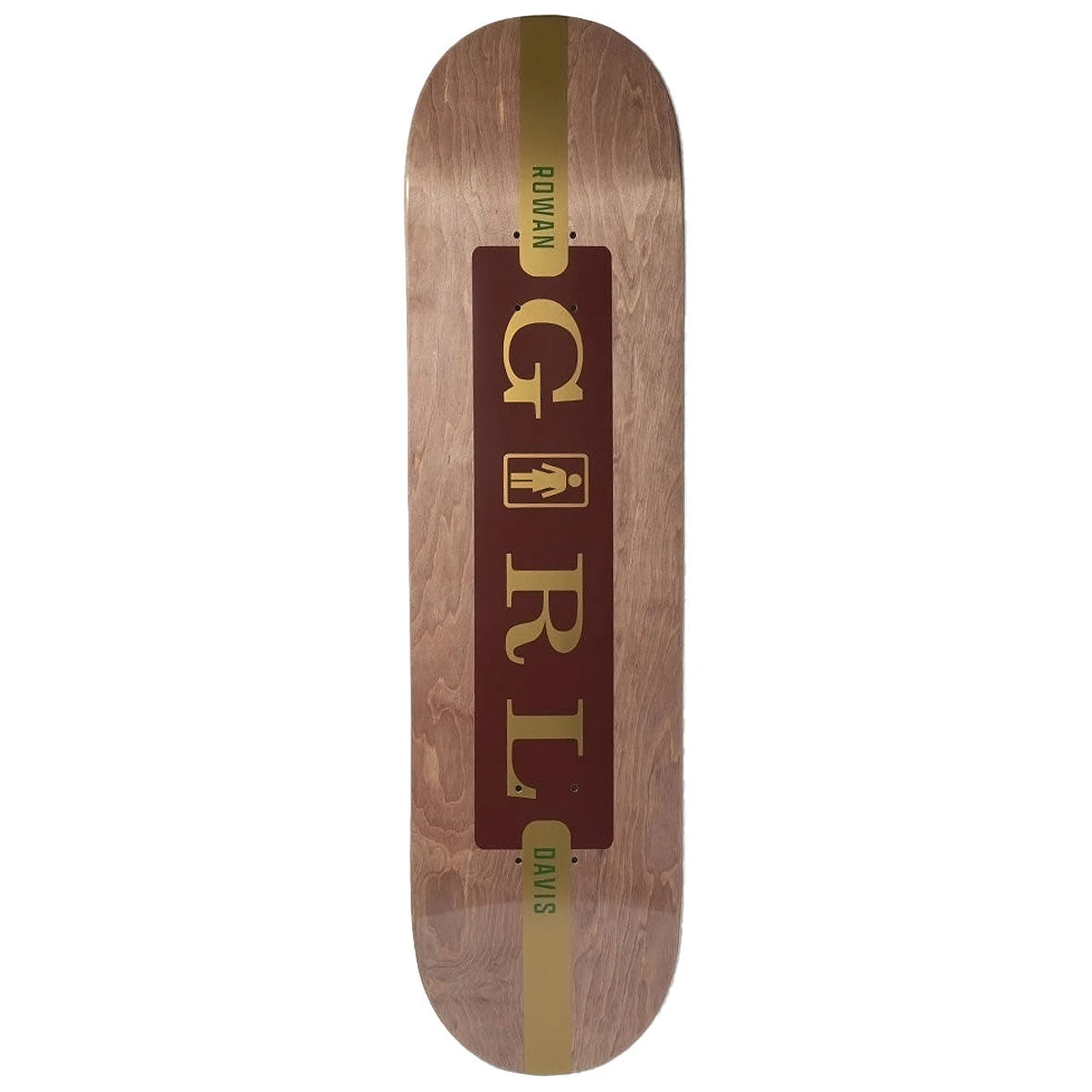Girl Davis Serif Skateboard Deck - 8.25" 3 Girl Davis Serif Skateboard Deck - 8.25"