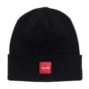 Chocolate Square Label Tight Cuff Beanie - Black 2 Chocolate Square Label Tight Cuff Beanie - Black -DADDIES Skate Gear 889846325665 1