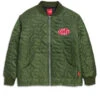 Chocolate Chunk C Quilted Liner Jacket - Olive 1 Chocolate Chunk C Quilted Liner Jacket - Olive -DADDIES Skate Gear 889846329823 1