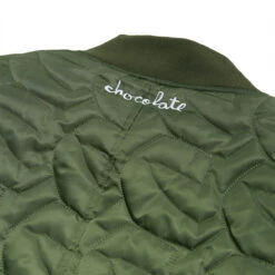 Chocolate Chunk C Quilted Liner Jacket - Olive 10 Chocolate Chunk C Quilted Liner Jacket - Olive -DADDIES Skate Gear 889846329823 4
