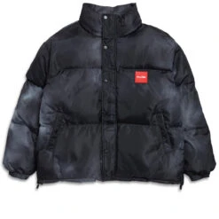 Chocolate Super Haze Nylon Puffer Jacket - Vintage Black