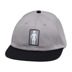 Girl Classic OG Snapback Hat - Black/Grey