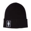 Girl Classic OG Beanie - Black -DADDIES Skate Gear 889846330737 1
