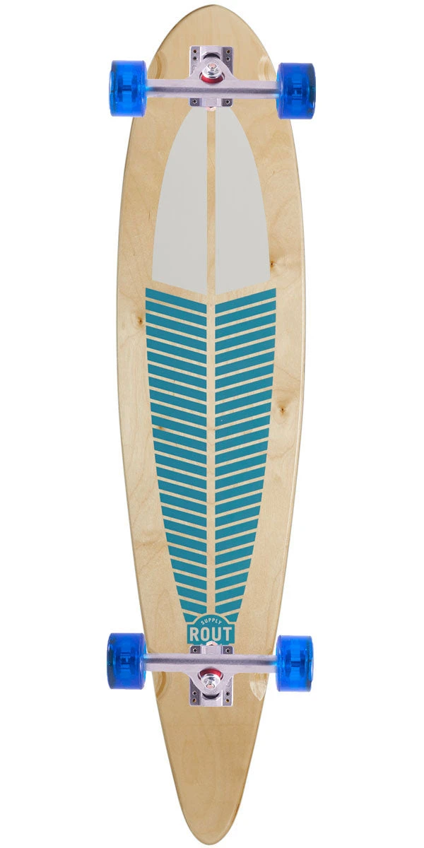 Rout Plume Pintail Longboard Complete 3 Rout Plume Pintail Longboard Complete
