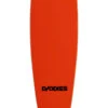 Daddies Logo Pintail Longboard Deck - Orange