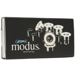 Modus Ceramic Skateboard Bearings - White -DADDIES Skate Gear 9347371000064 2
