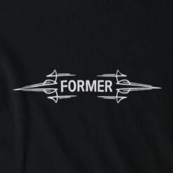 Former Chrome B Howard T-Shirt - Black 8 Former Chrome B Howard T-Shirt - Black -DADDIES Skate Gear 9357594204385 3