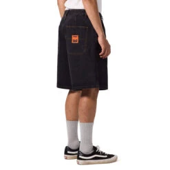 Former Reynolds 21 Denim Walk Shorts - Washed Black -DADDIES Skate Gear 9357594216302 4